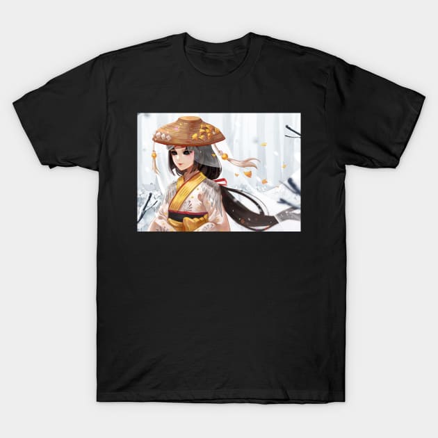 Geisha T-Shirt by HanhChu